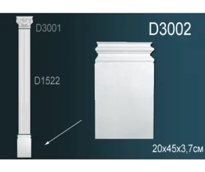 Пилястра D3002