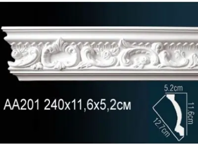 Карниз потолочный AA201F