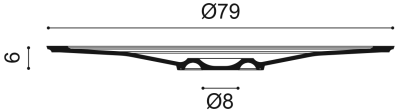 Розетка Orac Decor R24 (790x790x60_мм)