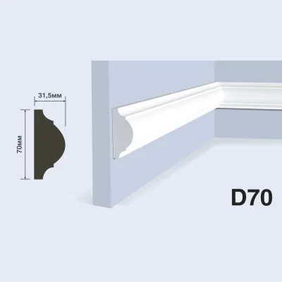 Молдинг HiWood D70 (2000x70x31,5 мм)