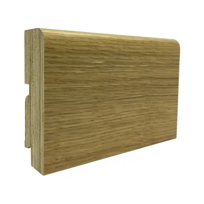 Плинтус шпонированный Макоре 100x30