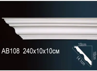 Карниз потолочный AB108F