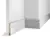Плинтус МДФ Cosca Decor AP29 белый, с пазом под 20 молдинг, 102x16x2400 мм