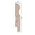 Плинтус МДФ Cosca Decor AP29 белый, с пазом под 20 молдинг, 102x16x2400 мм