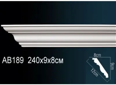 Карниз потолочный AB189F