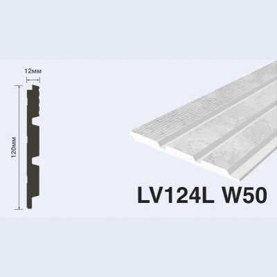 Декоративная панель HiWood LV124L W50 (2700x120x12 мм)