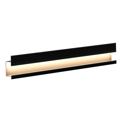 Теневая рейка LACONISTIQ Light Черная анодированная (3000х46х16 мм) под подсветку