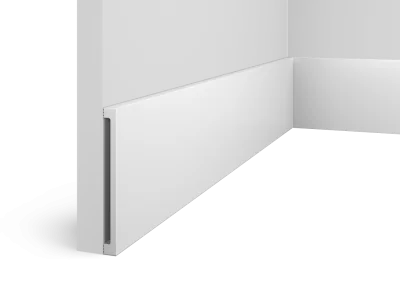 Плинтус Cosca Decor PX057, 100х10, 2000мм, Экополимер