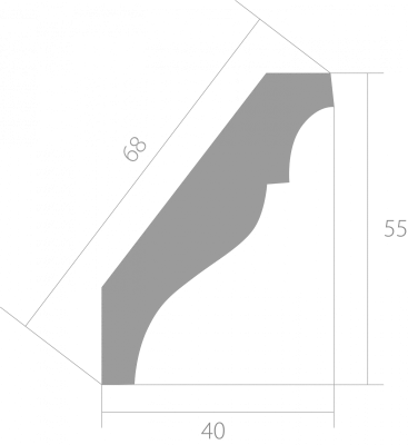 Карниз Ultrawood CR 4258