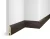 Плинтус МДФ Cosca Decor ЕP02 NanoFlex, Дуб Темный, 80x16x2400 мм