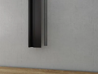 Теневая рейка LACONISTIQ CLASSIC Черная анодированная (3000х11х9 мм)