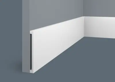 Плинтус Cosca Decor PX057, 100х10, 2000мм, Экополимер
