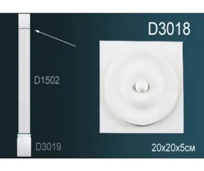 Пилястра D3018