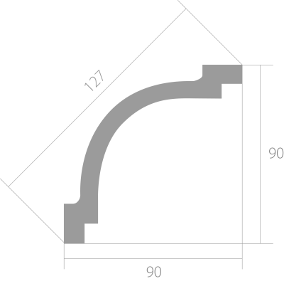 Карниз Ultrawood CR 2390