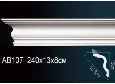 Карниз потолочный AB107