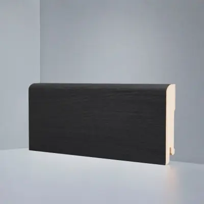 Плинтус напольный Deartio B202-16 Дуб тёмный 2050x80x16 мм